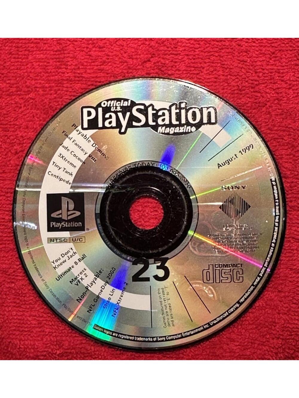 Official PlayStation Magazine Demo Disc # 23 August 1999 (Used, Disc Only)